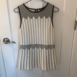 White House Black Market sleeveless sweater